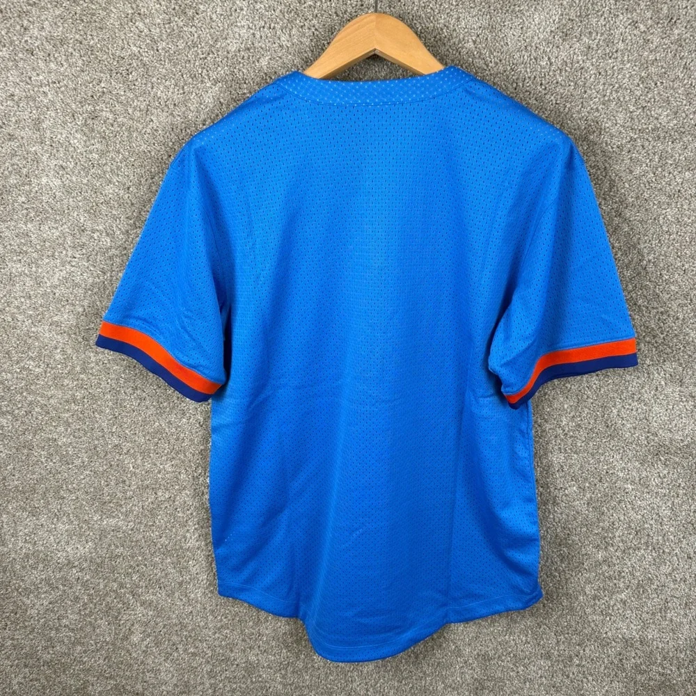 Nike Chelsea FC Baseball Jersey Mens Small Blue Orange FQ3416-435‎ NEW